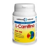 L- Carnitina 500 mg, 30 capsule, Noblesse
