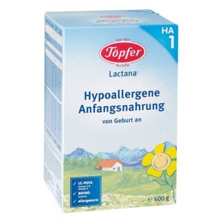 Lapte formule hipoalergenice Lactana HA1, 600 g, Topfer