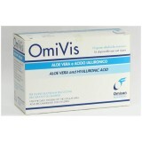 Servetele sterile oftalmice pentru igiena perioculara cu aloe vera si acid hialuronic OmiVis, 20 bucati, Omisan Farmaceutici