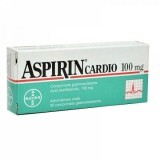 Aspirin Cardio 100mg, 30 comprimate, Bayer