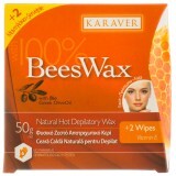 Ceara depilatoare calda Bees Wax, 50 g, Karaver