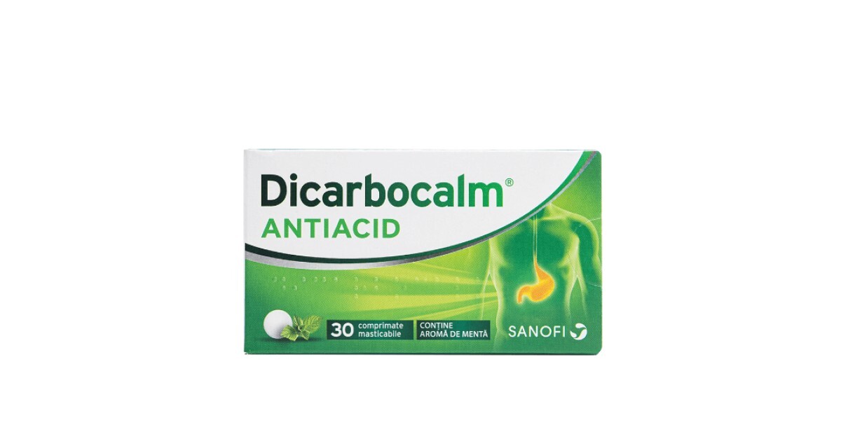 Dicarbocalm – pret in farmacii, prospect, cumpara in Romania