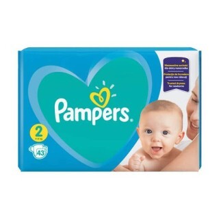 Pampers nr.2 Active Baby 4-8kg Carry Pack x 43 buc
