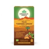 Ceai Adaptogen Turmeric si Ghimbir, 25 plicuri, Organic India