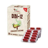 Dibi-12,  favorizeaza reglarea glicemiei , 30 capsule, Bio Vitality