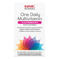 Gnc Women's One Daily Multivitamin Plus Probiotics, Complex De Multivitamine Pentru Femei Cu Probiotice Lab4, 60 Cps