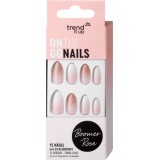 Trend !t up On The Go Nails unghii artificiale Boomer Rose, 15 buc