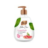 Sapun lichid Pink Grapefruit and Lemongrass Nature Elixir, 300 ml, Teo