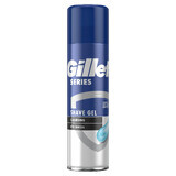 Gel de ras anti iritatie cu carbune Series, 200 ml, Gillette