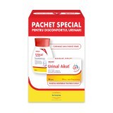 Pachet Urinal gel intim, 200 ml + Urinal akut, 10 capsule, Walmark