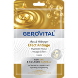 Gerovital Mască de față hydrogel cu efect atiage, 1 buc