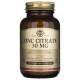 Zinc Citrate, 30 mg, 100 capsule, Solgar