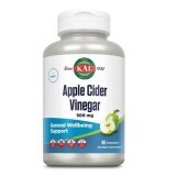 Apple Cider Vinegar Kal, 500 mg, 60 tablete masticabile, Secom