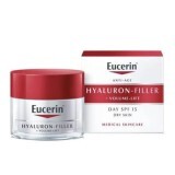 Crema de zi cu efect de lifting pentru pielea uscata Hyaluron Filler, 50 ml, Eucerin
