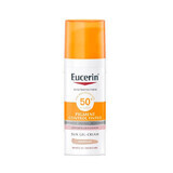 Eucerin Pigment Control Crema gel cu protectie solara SPF 50+ nuanta medium, 50 ml