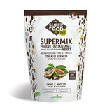 Supermix pentru mic dejun cu alune si cacao bio, fara gluten, 350 g, Germline