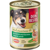 Dein Bestes Conservă câini carne de vânat, 400 g