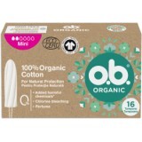 OB. Tampoane organic mini, 16 buc