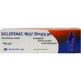 Diclofenac 50mg/g gel x 40g , Magistra