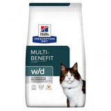 Hrana uscata cu pui pentru pisici Multi-Benefit w/d, 3 Kg, Hill's PD