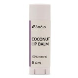 Balsam de buze Coconut, 6 ml, Sabio