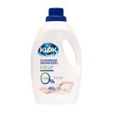 Detergent lichid pentru rufe colorate, 27 spalari,  1485 ml, Klok