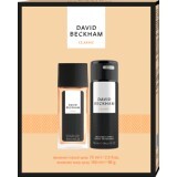 David Beckham Set cadou deodorant natural spray +deodorant, 1 buc
