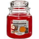 Yankee Candle Lumânare parfumată apple cinnamon, 104 g