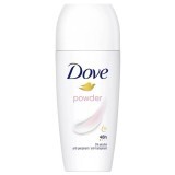 Deodorant roll on antiperspirant pentru femei Powder, 50 ml, Dove