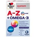 A - Z + OMEGA-3, 30 capsule, Doppelherz