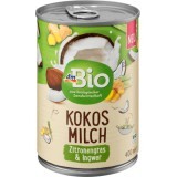 DmBio Lapte de cocos cu lămâie, 400 ml