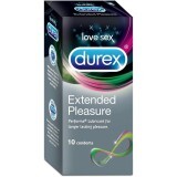 Prezervative Durex - Extended Pleasure, 10 buc, Reckit