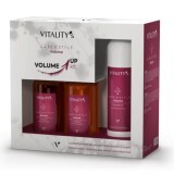 Set de par pentru volum Vitality's Care&Style Volume Up 3 x 250ml