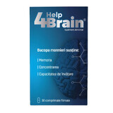 Help 4 Brain, 30 comprimate, Zdrovit