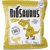 BioSaurus Pufuleți dinozaur cu aromă de brânză, 15 g