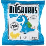 BioSaurus Pufuleți dinozaur organic cu sare de mare, 15 g