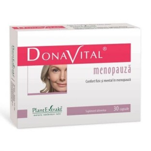 Donavital menopauza, 30 capsule, Plant Extrakt