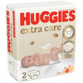 Scutece de schimb Extra Care, Nr. 2, 3-6 kg, 24 bucati, Huggies