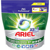 Ariel Detergent rufe capsule regular 3 în 1, 45 buc
