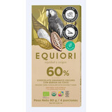 Equiori ciocolată cocos ECO, 80 g