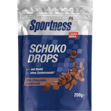 Sportness Drops-uri de ciocolata proteica, 200 g