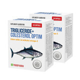 Trigliceride+Colesterol Optim 2x30 capsule, Parapharm