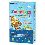 SmartKid – Jeleuri cu Omega-3 și Vitamina D, 30 capsule, Naturalis 