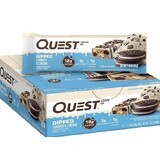 Quest® Dipped Protein Bar, Baton Proteic cu Aroma de Biscuiti cu Crema, 50 g GNC