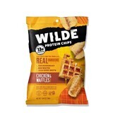 WILDE Protein Chips, Chipsuri Proteice cu Aroma de Chicken & Waffles, 38 g, GNC