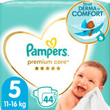 Pampers Premium Care Scutece pentru copii Premium Care numărul 5, 11-16kg, 44 buc