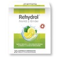Rehydrol cu aroma de Menta si Lamaie, 20 comprimate efervescente, MBA Pharma