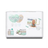 Scutece Bio Midi, Nr. 3, 4-9 kg, 36 bucati, Babyfit