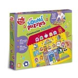 Puzzle cu sunete, +2 an, Casa, Reig