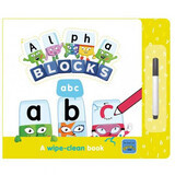 Carticica interactiva Scriu si Sterg ABC, 3 ani+, Alphablocks